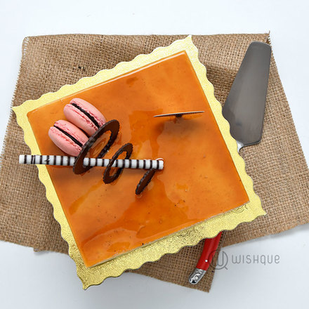 Salted Caramel Mousse Cake