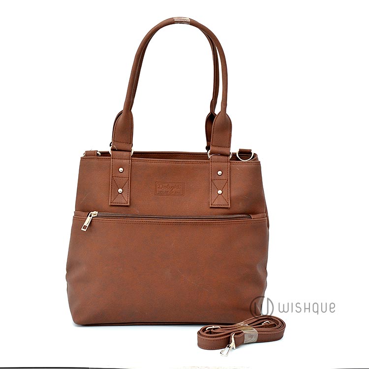Regular Mocha Brown Shoulder Bag Wishque Sri Lanka's Premium Online