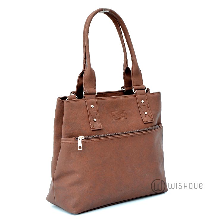 Regular Mocha Brown Shoulder Bag Wishque Sri Lanka's Premium Online