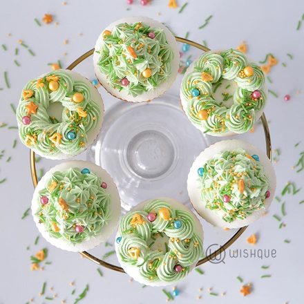 Hello Winter Vanilla Cupcake 6 Pack