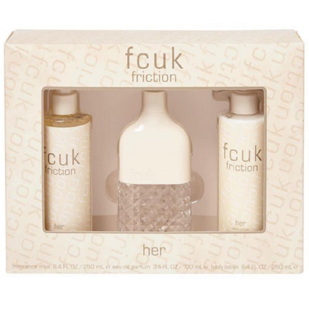 Fcuk Friction Her 100ml 3 Piece Gift Set