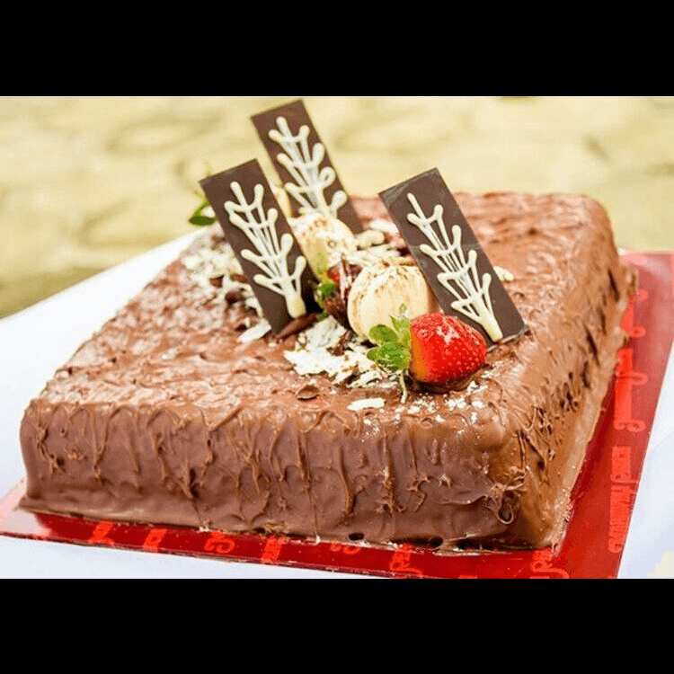 Milk Chocolate & Mocha Ganache Cake Wishque Sri Lanka's Premium