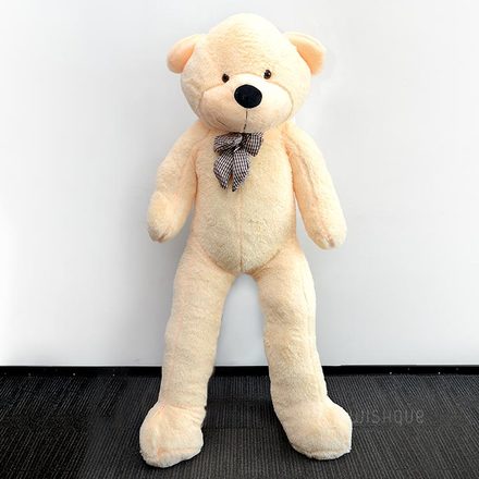 Giant Life Size Teddy Bear In Beige (5 Feet)