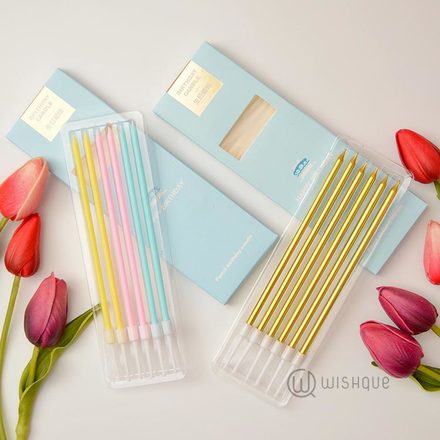 Pencil Birthday Candle 6 Pcs Box