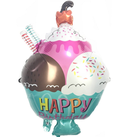 Ice Cream Foil Balloon