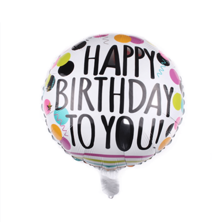 Happy Birthday To You Foil Balloon