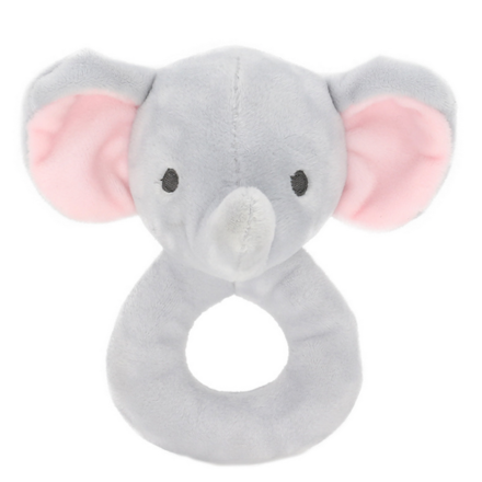 Baby Elephant Ring Rattle