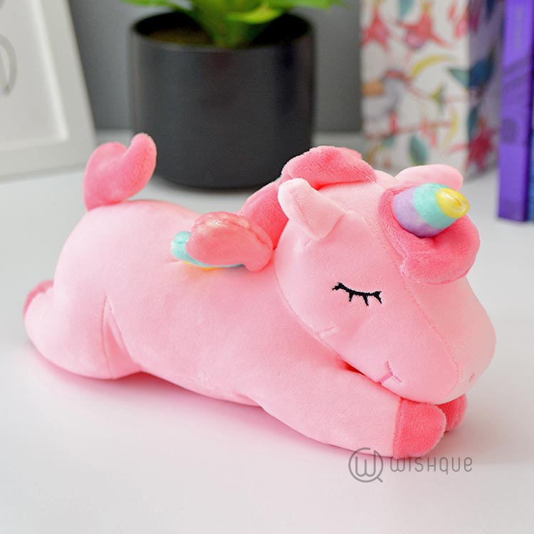 Adorable Unicorn Soft Toy - Pink - Wishque | Sri Lanka's Premium Online