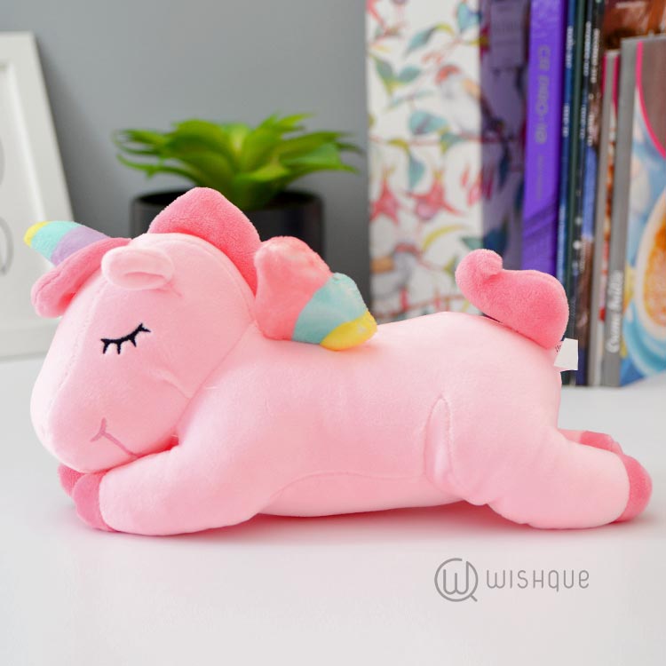 Adorable Unicorn Soft Toy - Pink - Wishque | Sri Lanka's Premium Online