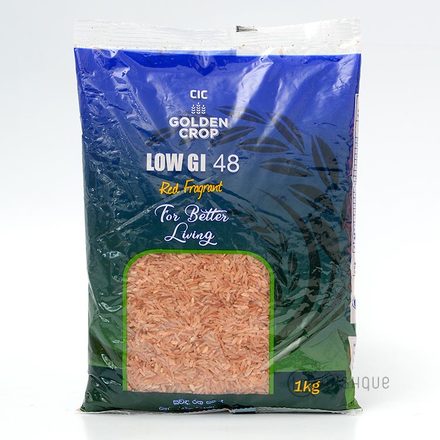 CIC Red Fragrant Rice 1kg  - LOW GI 48