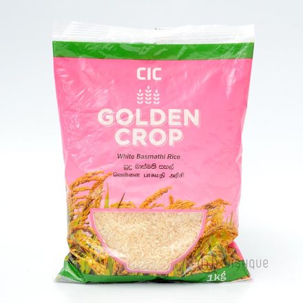 CIC White Basmathi Rice 1kg - සුදු බාස්මති සහල්