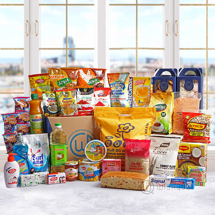 Grocery Essentials Hamper Grocery Hampers Wishque