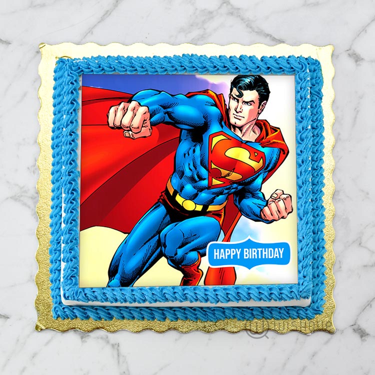 Superman Cake - 3202 – Cakes and Memories Bakeshop-mncb.edu.vn