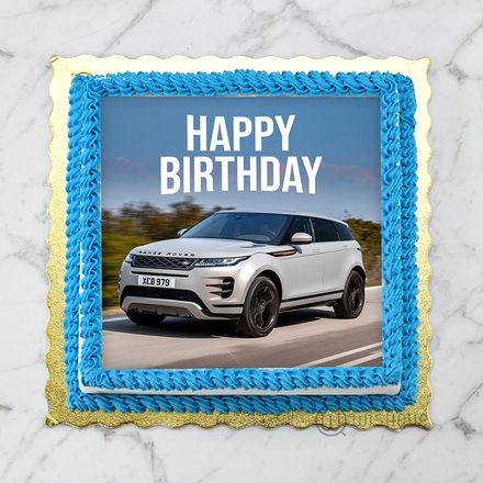Range Rover Edible Print Cake 1Kg
