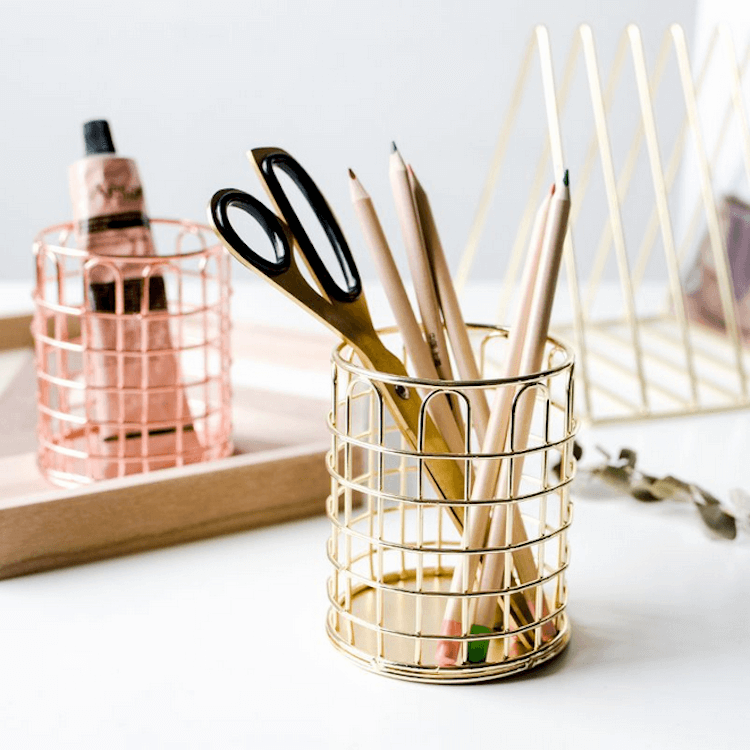 European Style Pen HolderGold Wishque Sri Lanka's Premium Online