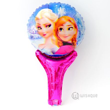 Elsa & Anna Pink Foil Balloon