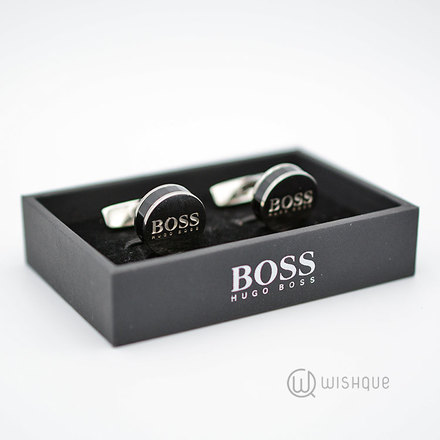 Hugo Boss Round Cufflinks