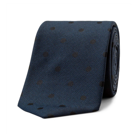 Calvin Klein Men's Self Spot Branded Keeper Tie