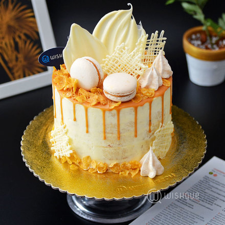 Crunchy Nut Corn Flakes Butterscotch Cake