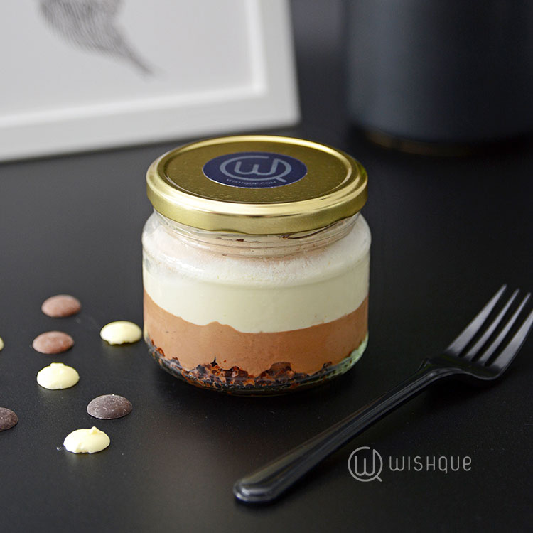 Triple Chocolate Lindt Mousse Jar Wishque Sri Lanka's Premium
