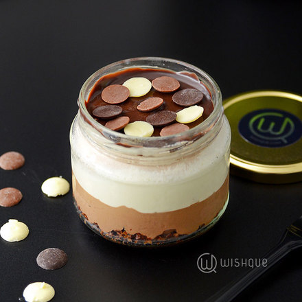 Triple Chocolate Lindt Mousse Jar