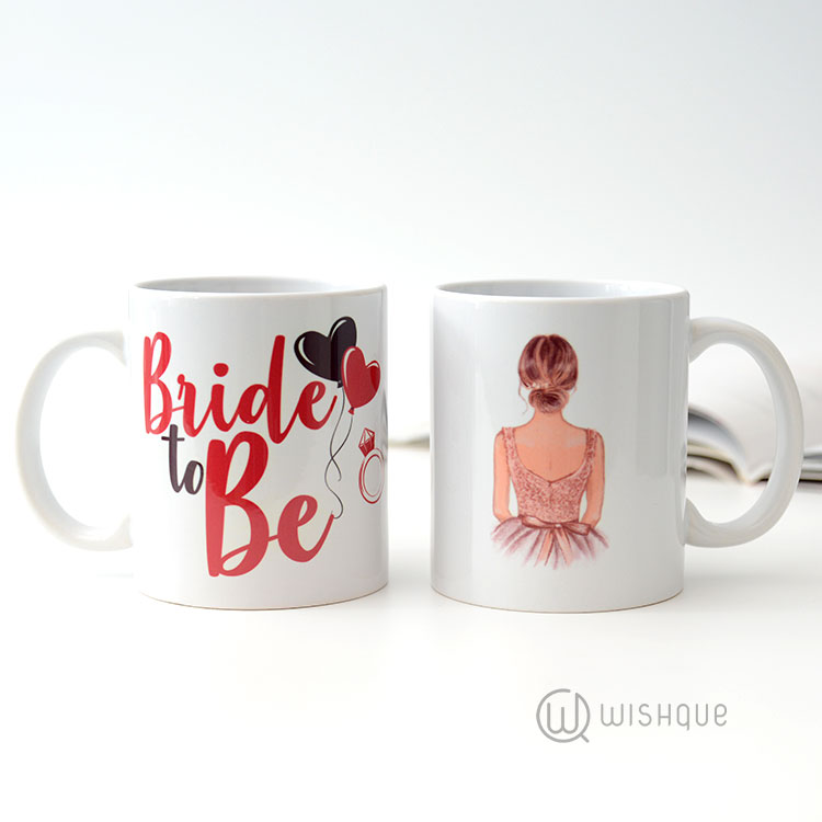Bride To Be Printed mug Wishque Sri Lanka's Premium Online Shop