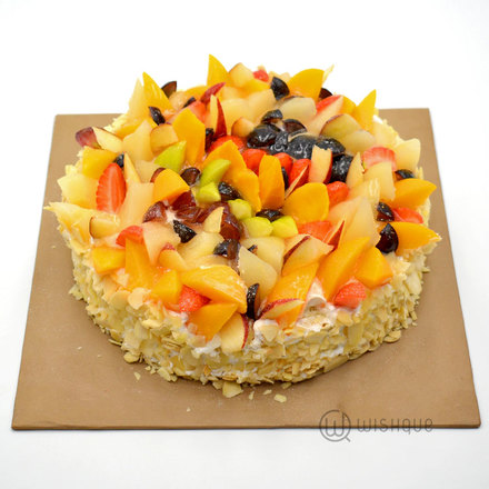 Fruit Flan Cake