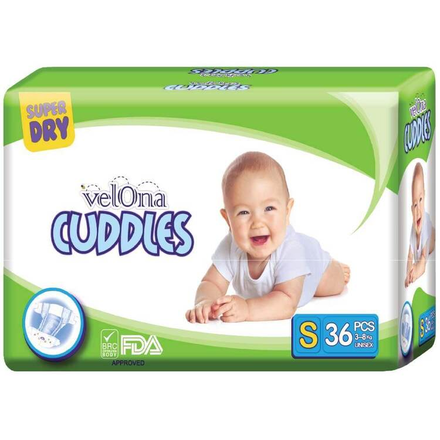 Velona Cuddles Jumbo Baby Diapers In Three Sizes