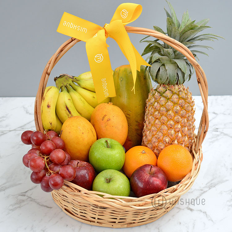 Exotic Fruit Basket Wishque Sri Lanka's Premium Online Shop! Send