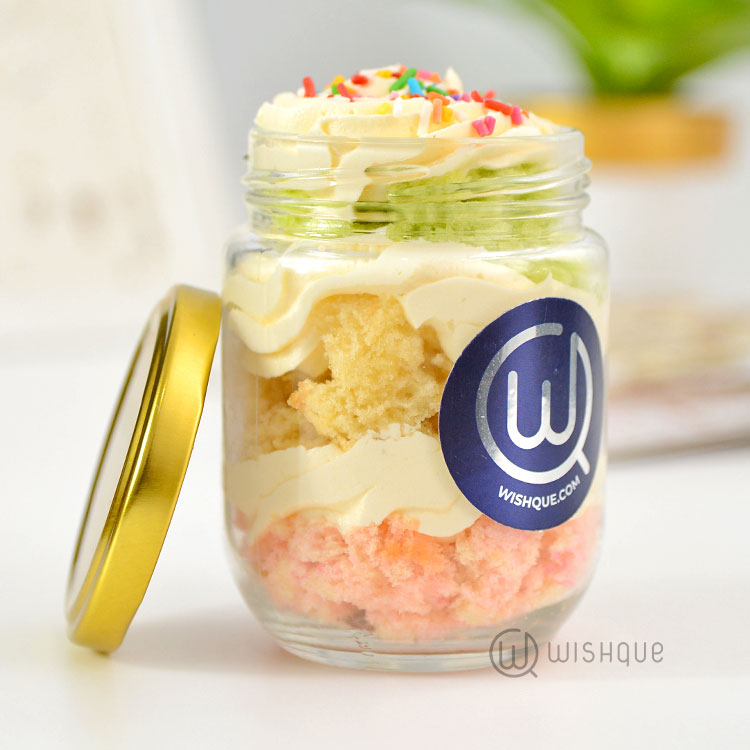 Rainbow Cake Jar Wishque Sri Lanka's Premium Online Shop! Send
