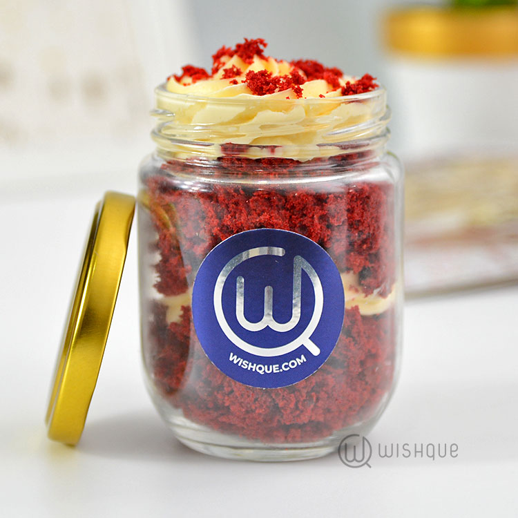 Red Velvet Creamcheese Cake Jar Wishque Sri Lanka's Premium Online