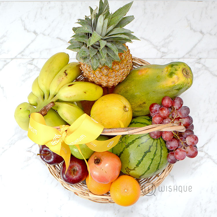 Tropical Delight Fruit Basket Wishque Sri Lanka's Premium Online