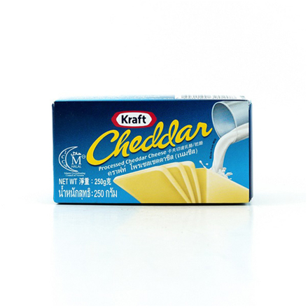 Kraft Cheese Cheddar 250g