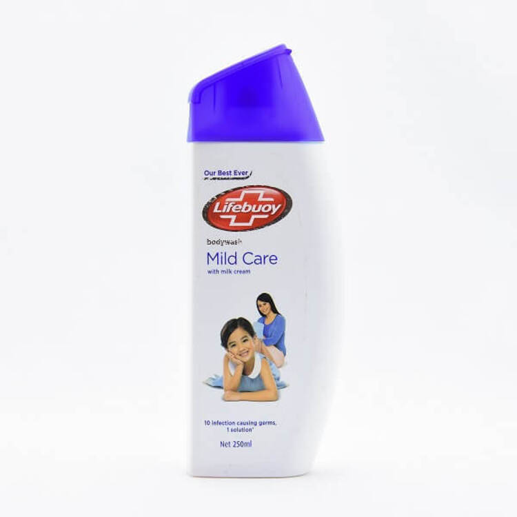 Lifebuoy Body Wash Mild Care 250ml Shower, Bath & Soap Wishque