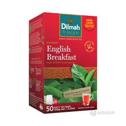 Dilmah Tea English Breakfast Bag 50s 100g