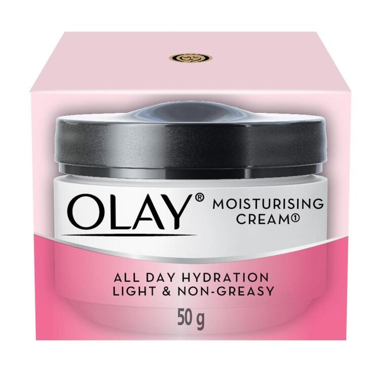 Olay Moisturizing Cream All Day Hydration Light And Non-Greasy 50g ...