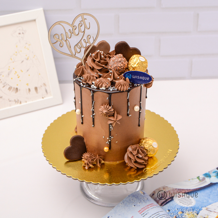Cake Decorators Chocolate Ganache - Veena Azmanov