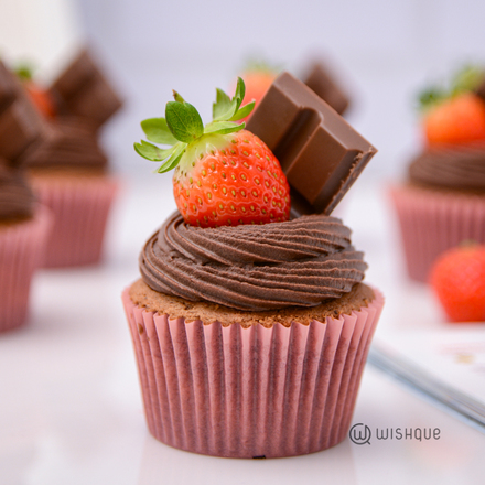 Chocoberry Milk Chocolate Cupcake