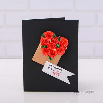 Sending You Lots Of Love Greeting Card