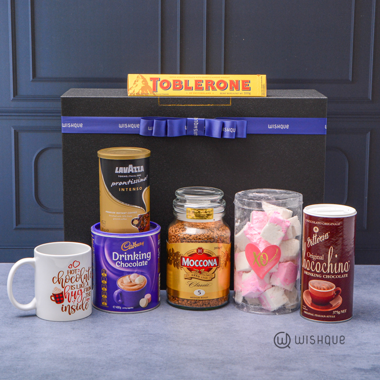 Hot Chocolate With Cadbury & Lavazza DIY Hamper Wishque