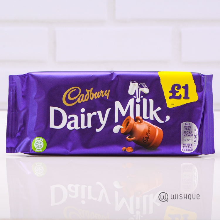 Cadbury Dairy Milk Chocolate 95g Wishque Sri Lanka's Premium Online