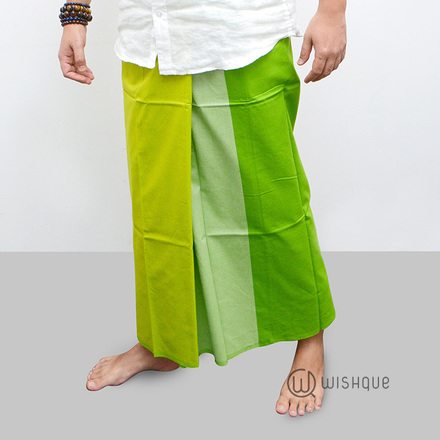 Light Green Avurudu Handloom Sarong