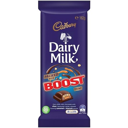 Cadbury Dairy Milk Boost Chocolate Block 162g