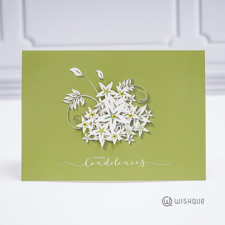 Sincere Condolences Card