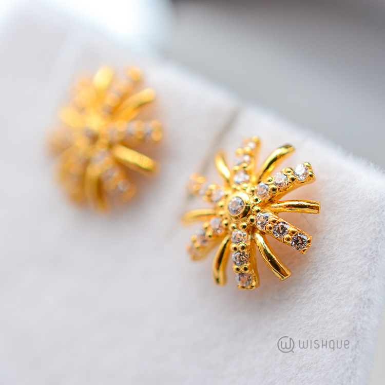 22kt Gold Earring Set Wishque Sri Lanka's Premium Online Shop! Send