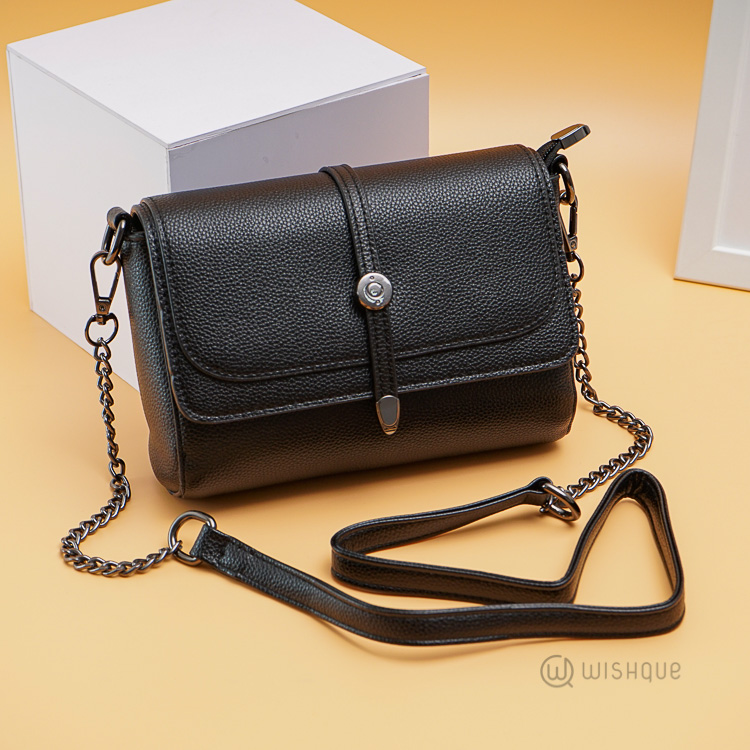 Front Clutch Black Crossbody Bag Wishque Sri Lanka's Premium Online