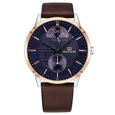 Tommy Hilfiger Classic Multi-function Leather Men's Watch 1791605
