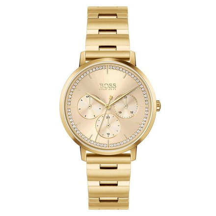 Hugo Boss Prima Gold Steel Women's Multi-function Watch 1502572