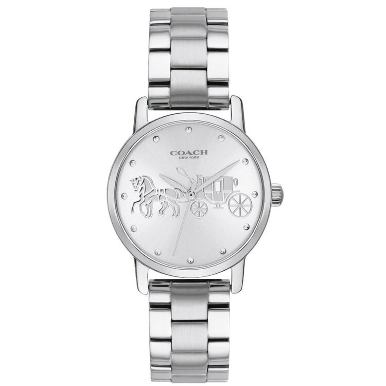 Coach Grand Silver Ladies Watch 14502975 Wishque Sri Lanka's