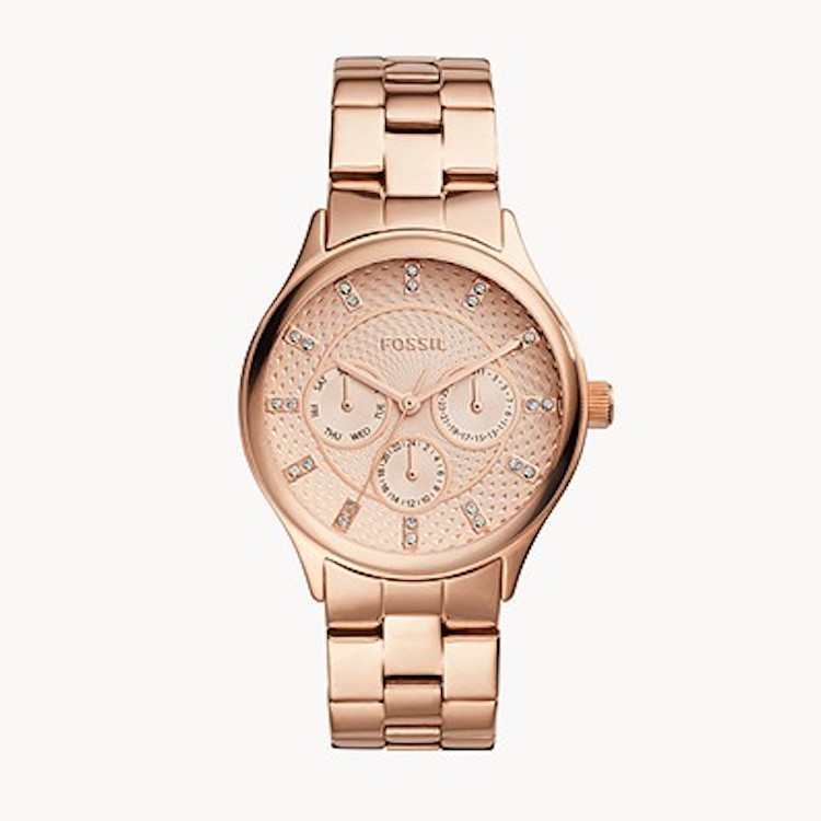 Fossil Modern Sop Women Rose Gold Analogue Watch BQ1561 Wishque Sri